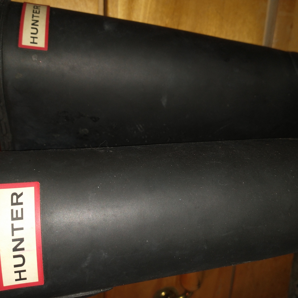 Hunter Black Rain Boots